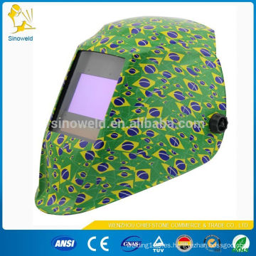 2014 Hotsale Din auto oscurecimiento cascos de soldadura